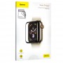 Захисне скло Apple Watch Baseus Full-Screen Curved Tempered Film 38 mm чорне