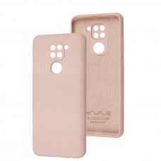 Чехол для Xiaomi Redmi Note 9 Wave Full camera pink sand