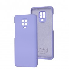 Чехол для Xiaomi Redmi Note 9s / 9 Pro Wave Full camera light purple