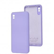 Чехол для Xiaomi Redmi 9A Wave Full camera light purple
