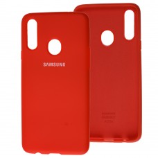 Чехол для Samsung Galaxy A20s (A207) Silicone Full красный