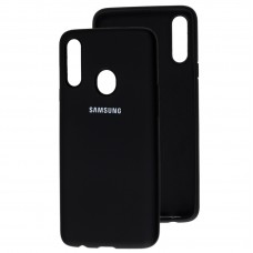 Чехол для Samsung Galaxy A20s (A207) Silicone Full черный