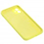 Чехол для iPhone 11 Silicone Slim Full camera canary yellow