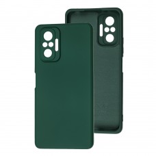 Чехол для Xiaomi Redmi Note 10 Pro Wave colorful зеленый / forest green