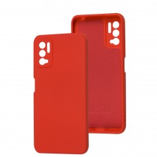 Чехол для Xiaomi Redmi Note 10 5G / Poco M3 Pro Wave colorful красный