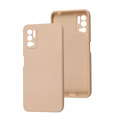 Чехол для Xiaomi Redmi Note 10 5G / Poco M3 Pro Wave colorful розовый / pink sand