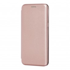 Чохол книжка Premium для Samsung Galaxy S8+ (G955) рожево-золотистий