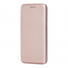 Чехол книжка Premium для Samsung Galaxy S9 (G960) розово-золотистый
