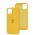 Чохол для iPhone 14 Plus Silicone Full Тризуб жовтий