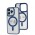 Чохол для iPhone 14 Pro Metal Bezel MagSafe синій