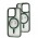Чохол для iPhone 14 Pro Metal Bezel MagSafe зелений