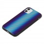 Чехол для iPhone 11 Twist glass "голубой" 