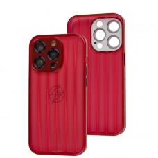 Чехол для iPhone 12 Pro Fibra Tide red