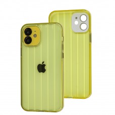 Чохол для iPhone 12 Fibra Tide yellow