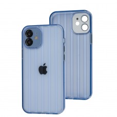 Чехол для iPhone 12 Fibra Tide sierra blue