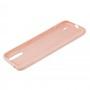 Чехол для Samsung Galaxy A01 (A015) Wave Fancy corgi / pink sand