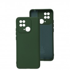 Чехол для Xiaomi Redmi 10C Lakshmi Full camera no logo dark green