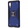 Чехол для Samsung Galaxy A02 (A022) Hard Defence синий