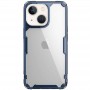 Чехол Nillkin Nature Series для iPhone 15 темно-синий/прозрачный