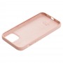 Чехол для iPhone 12 Pro Max Silicone Full розовый / pink sand
