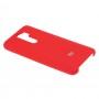 Чехол для Xiaomi Redmi Note 8 Pro Silky Soft Touch "красный"