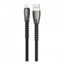 кабель USB Hoco U58 Core Lightning 1.2m чорний