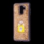 Чохол для Samsung Galaxy A6+ 2018 (A605) Блиск вода золото "духи"