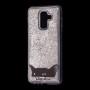 Чохол для Samsung Galaxy A6+ 2018 (A605) Блиск води сріблястий "чорний кіт"
