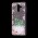 Чохол для Samsung Galaxy A6+ 2018 (A605) Блиск вода світло-рожевий "квіти"