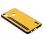 Чехол для Samsung Galaxy A10s (A107) Shengo Textile желтый