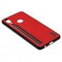 Чохол Samsung Galaxy A10s (A107) Shengo Textile червоний