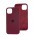 Чохол для iPhone 13 / 14 Square Full silicone бордовий / maroon