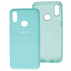 Чехол для Samsung Galaxy A10s (A107) Silicone Full бирюзовый