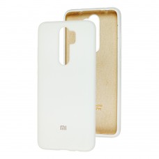 Чехол для Xiaomi Redmi Note 8 Pro Silicone Full белый