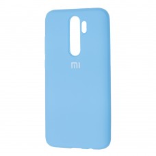 Чехол для Xiaomi Redmi Note 8 Pro Silicone Full ярко-голубой