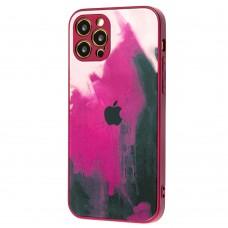 Чехол для iPhone 12 Pro Bright Colors burgundy