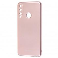 Чохол для Huawei Y6p Molan Cano глянець рожево-золотистий