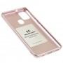 Чохол для Samsung Galaxy A21s (A217) Molan Cano глянець рожево-золотистий