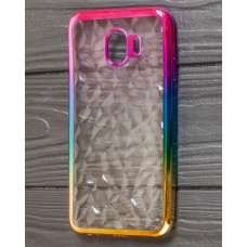Чохол для Samsung Galaxy J4 2018 (J400) Prism Gradient рожево-золотистий