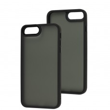 Чохол для iPhone 7 Plus / 8 Plus Metal Bezel чорний