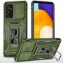 Чехол для Samsung Galaxy M13 4G / M23 5G Camshield Army Ring оливковый / army green