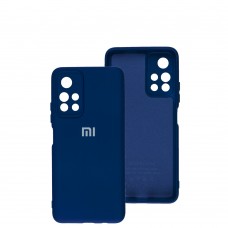 Чохол для Xiaomi Poco M4 Pro 5G / Note 11S 5G Silicone Full camera синій