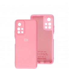 Чохол для Xiaomi Poco M4 Pro 5G / Note 11S 5G Silicone Full camera рожевий / light