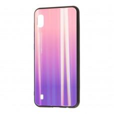 Чехол для Samsung Galaxy A10 (A105) Gradient glass розовый