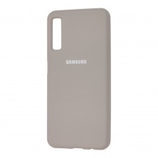 Чехол для Samsung Galaxy A7 2018 (A750) Silicone Full серый