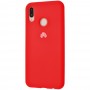 Чехол для Huawei P Smart Plus Silicone Full красный