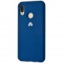 Чехол для Huawei P Smart Plus Silicone Full синий