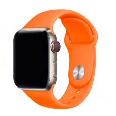 Ремінець для Apple Watch 42mm / 44mm S Silicone One-Piece orange