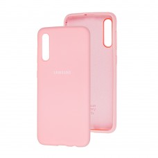 Чохол для Samsung Galaxy A50/A50s/A30s Silicone Full рожевий/light pink