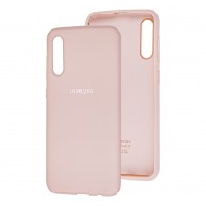 Чохол для Samsung Galaxy A50 / A50s / A30s Silicone Full рожевий / pink sand